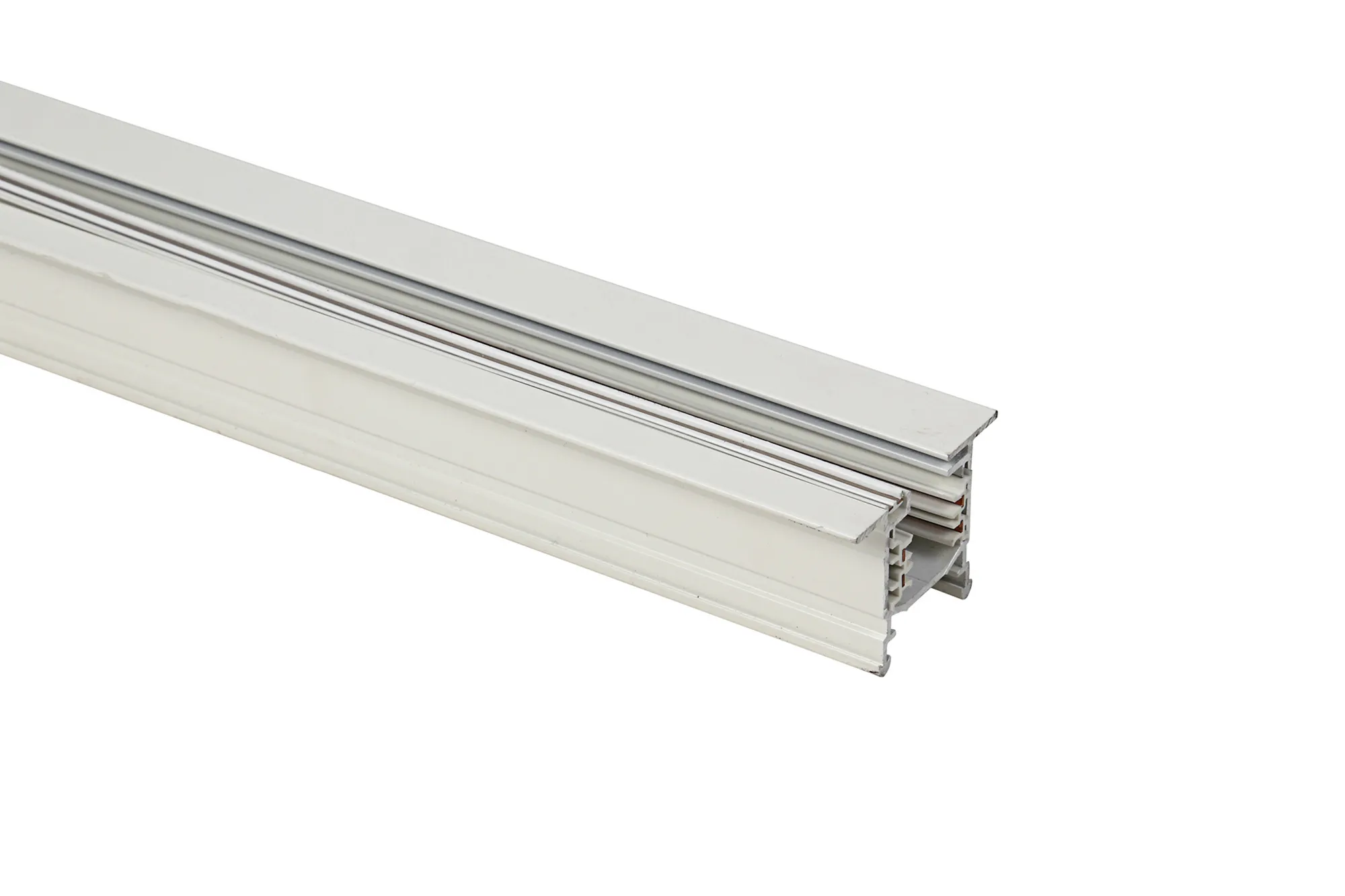 226-301  3m White Aluminium Recessed Track 59 x 42mm With Data Bus